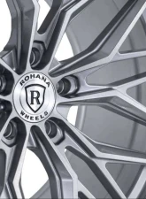 Rohana RFX17 Wheel 20x8 5x112 30mm Brushed Titanium                                     - RFX172085112BT30 - Image 3