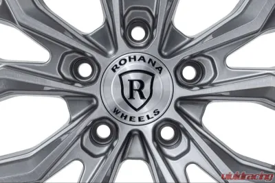 Rohana RFX17 Wheel 20x8 5x112 30mm Brushed Titanium - RFX172085112BT30