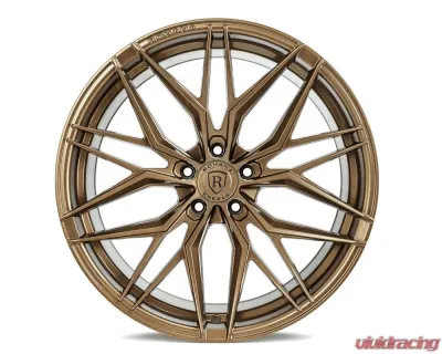 Rohana RFX17 Wheel 19x9.5 5x120 35mm Gloss Bronze Set of 2 CLEARANCE - RFX1719955120BZ35-2