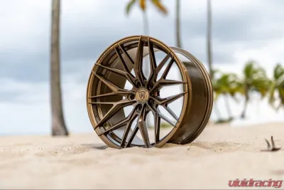 Rohana RFX17 Wheel 19x9.5 5x120 35mm Gloss Bronze Set of 2 CLEARANCE - RFX1719955120BZ35-2