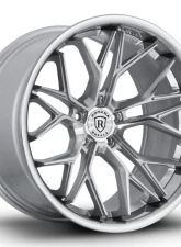 Rohana RFC3 Wheel 20x10 5x112 33mm Silver Machined w/ Chrome Lip Flow Formed Deep Concave                                     - RFC320105112MS33 - Image 5