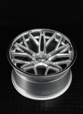 Rohana RFC3 Wheel 20x10 5x112 33mm Silver Machined w/ Chrome Lip Flow Formed Deep Concave                                     - RFC320105112MS33 - Image 2