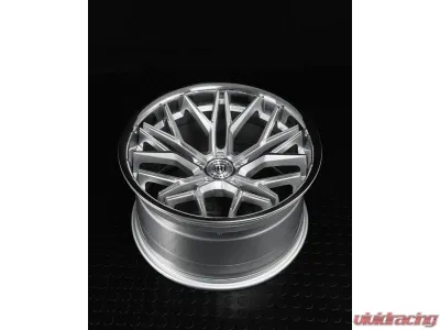 Rohana RFC3 Wheel 20x10 5x112 33mm Silver Machined w/ Chrome Lip Flow Formed Deep Concave - RFC320105112MS33