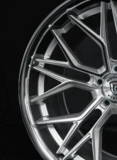 Rohana RFC3 Wheel 20x10 5x112 33mm Silver Machined w/ Chrome Lip Flow Formed Deep Concave                                     - RFC320105112MS33 - Image 5