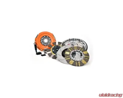 Centerforce DYAD DS Clutch and Flywheel Kit for 1969-1971 Ford Mustang, Torino, Galaxie, Fairlane 1-1/16 Inch-10 Spline - 413214880