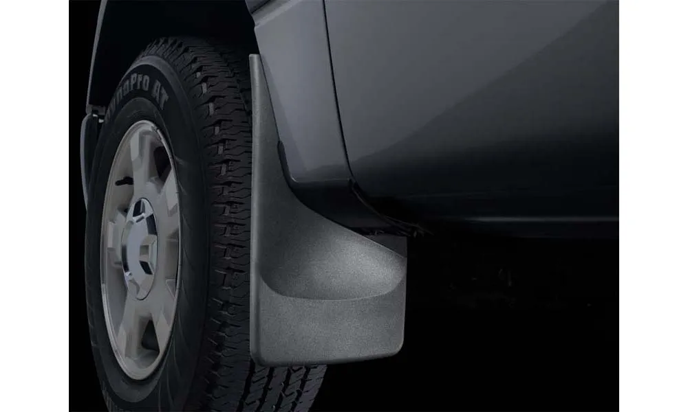 WeatherTech MudFlap No-Drill DigitalFit MudFlap Kit Black - 110006-120006