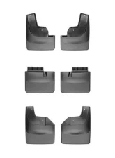 WeatherTech MudFlap No-Drill DigitalFit MudFlap Kit Front Mid And Rear Set Black                                     - 110073-110078-120073 - Image 2