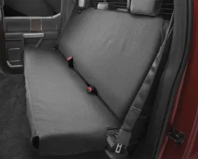 WeatherTech Seat Protector Black Bench Seat Width 60 in. Depth 19 in. Back Height 23 in.