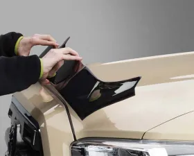 WeatherTech Low Profile Aerodynamic Hood Protector Black