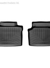WeatherTech FloorLiner DigitalFit Black Rear 2 pc.                                     - 440692 - Image 2