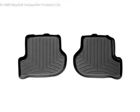 WeatherTech FloorLiner DigitalFit Black Rear 2 pc.