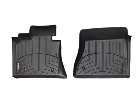 WeatherTech FloorLiner DigitalFit Black Front Fits Vehicles w/Raised Forward Left Corner