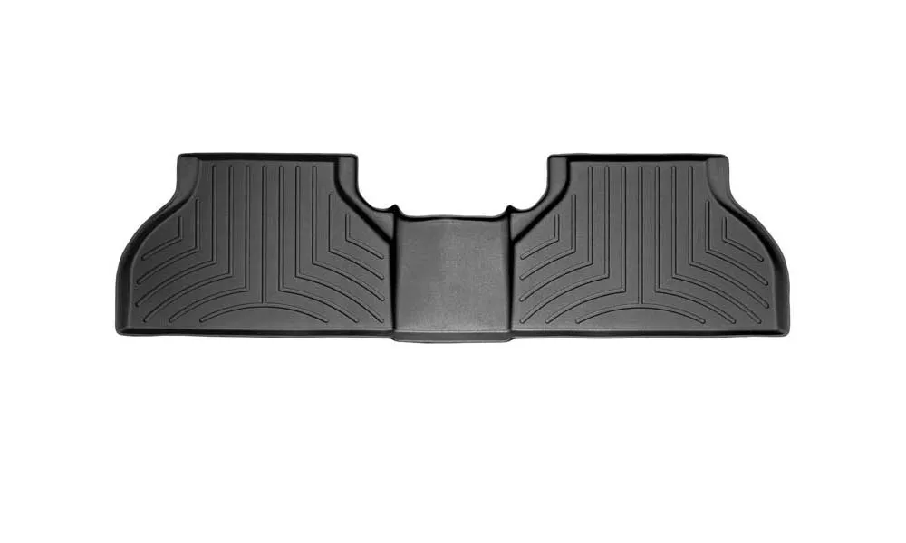 WeatherTech FloorLiner DigitalFit Black Rear 2 pc. - 443042