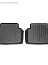 WeatherTech FloorLiner DigitalFit Black Rear 2 pc. Behind Rear Row Seating                                     - 441062 - Image 2