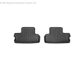 WeatherTech FloorLiner DigitalFit Black Rear 2 pc.