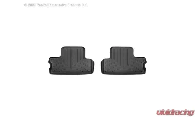 WeatherTech FloorLiner DigitalFit Black Rear 2 pc. - 441362