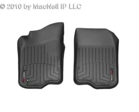 WeatherTech FloorLiner DigitalFit Black Front Fits Vehicles w/1 Retention Device On Drivers Side