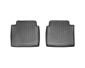 WeatherTech FloorLiner DigitalFit Black Rear 2 pc.