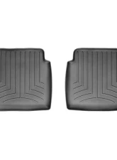 WeatherTech FloorLiner DigitalFit Black Rear 2 pc.                                     - 441442 - Image 2