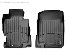WeatherTech FloorLiner DigitalFit Black Front Acura TL 2004-2008