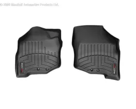 WeatherTech FloorLiner DigitalFit Black Front Honda Fit 2007-2008