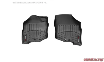 WeatherTech FloorLiner DigitalFit Black Front Honda Fit 2007-2008 - 441771