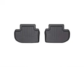 WeatherTech FloorLiner DigitalFit Black Rear 2 pc.