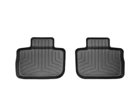 WeatherTech FloorLiner DigitalFit Black Rear 2 pc.