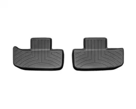 WeatherTech FloorLiner DigitalFit Black Rear 2 pc.