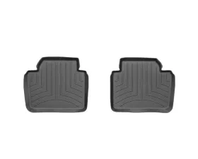 WeatherTech FloorLiner DigitalFit Black Rear 2 pc.