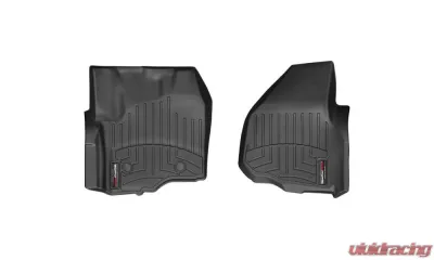 WeatherTech FloorLiner DigitalFit Black Front Fits Vehicles w/Footrest In Left Corner Does Not Fit Vehicles w/Manual 4x4 Shifter - 444331