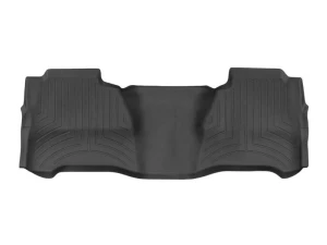 WeatherTech FloorLiner DigitalFit Black Rear For Models w/Rear Under Seat Storage - 445424 - Image 2