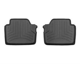 WeatherTech FloorLiner DigitalFit Black Rear 2 pc.