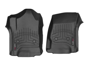 WeatherTech FloorLiner DigitalFit Black Front Fits Vehicles w/The Floor-Mounted Shifter Non-Flow Through Conslole - 447221 - Image 3