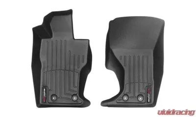 WeatherTech FloorLiner DigitalFit Black Front Mazda MX-5 Miata 2016-2020 | Fiat 124 Spider 2017-2018 - 448471
