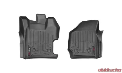 WeatherTech FloorLiner DigitalFit Black Front Fits Vehicles w/Vinyl Floors Only And 4x4 Floor Shifter Only - 448631V