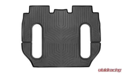 WeatherTech FloorLiner DigitalFit Black Front Rear And Third Row 1 pc. Tesla X 2016-2017 - 448694