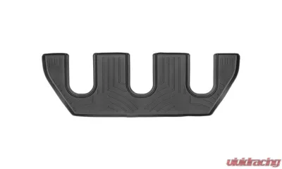 WeatherTech FloorLiner DigitalFit Black Third Row Fits Vehicles w/7 Passenger Seating Tesla X 2016-2018 - 448695