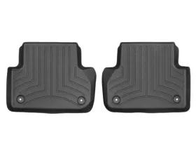 WeatherTech FloorLiner DigitalFit Black Rear 2 pc.