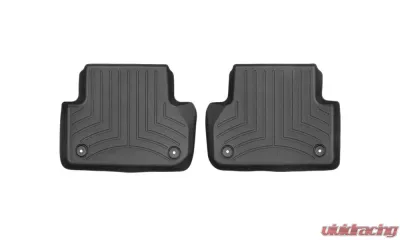WeatherTech FloorLiner DigitalFit Black Rear 2 pc. - 449072