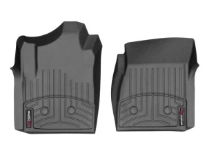 WeatherTech FloorLiner DigitalFit Front Fits Vehicles w/Vinyl Floors w/oFloor Mounted Shifter Black - 449341V - Image 5