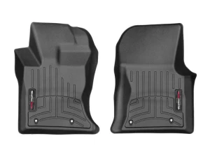 WeatherTech FloorLiner DigitalFit Black Front Jaguar F-Pace 2017-2020 | Land Rover Range Rover Velar 2018-2020 - 449631 - Image 2