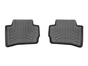 WeatherTech FloorLiner DigitalFit Black Rear 2 pc. Jaguar F-Pace 2017-2023 | Land Rover Range Rover Velar 2018-2023 - 449632 - Image 3