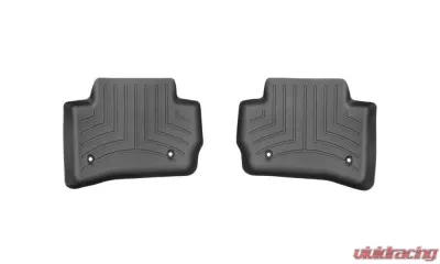 WeatherTech FloorLiner DigitalFit Black Rear 2 pc. Jaguar F-Pace 2017-2023 | Land Rover Range Rover Velar 2018-2023 - 449632