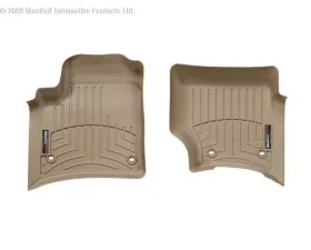 WeatherTech FloorLiner DigitalFit Tan Front