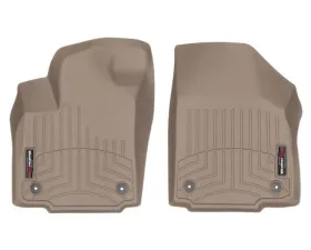 WeatherTech FloorLiner DigitalFit Tan Front Fits Vehicles w/Twist Type Retention Device