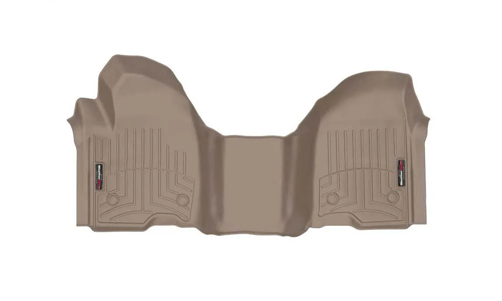 WeatherTech FloorLiner DigitalFit Tan Front Over The Hump Bench Seating - 4514911