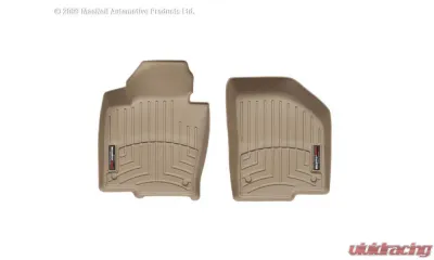 WeatherTech FloorLiner DigitalFit Tan Front - 451671