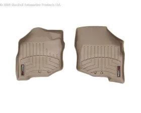 WeatherTech FloorLiner DigitalFit Tan Front Honda Fit 2007-2008