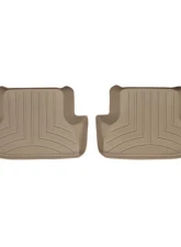 WeatherTech FloorLiner DigitalFit Tan Rear 2 pc. Audi A5 | S5 | RS5 2008-2017                                     - 452123 - Image 2